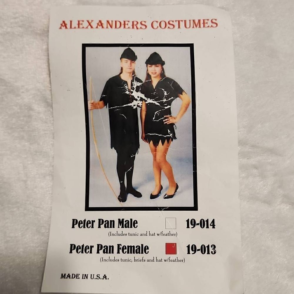 Alexanders Costumes Female Peter Pan Costume